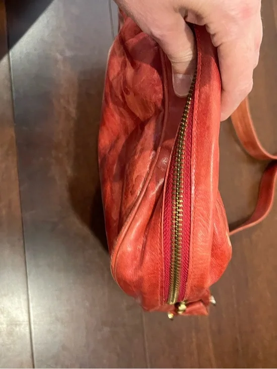 miss max red orange shoulder purse - Picture 6 of 13